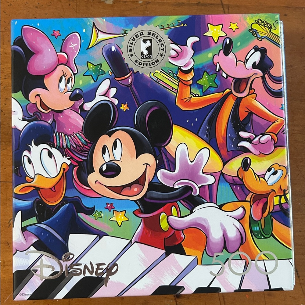 Disney Mickey's Mouse and friends Music 500-piece jigsaw puzzle Select Edition